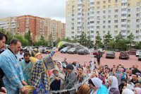 39-Епископ Амфилохий принял участие в торжествах в честь Успения Пресвятой Богородицы в главном храме Казахстана