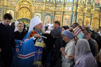 44-Епископ Амфилохий принял участие в торжествах в честь Успения Пресвятой Богородицы в главном храме Казахстана