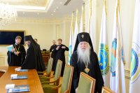 3-Управляющий Усть-Каменогорской и Семипалатинской епархией принял участие в заседании Синода Митрополичьего округа Русской Православной Церкви в Республике Казахстан