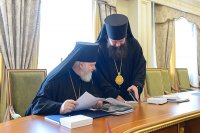 5-Управляющий Усть-Каменогорской и Семипалатинской епархией принял участие в заседании Синода Митрополичьего округа Русской Православной Церкви в Республике Казахстан