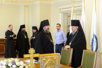 10-Управляющий Усть-Каменогорской и Семипалатинской епархией принял участие в заседании Синода Митрополичьего округа Русской Православной Церкви в Республике Казахстан