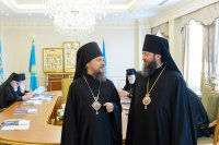 11-Управляющий Усть-Каменогорской и Семипалатинской епархией принял участие в заседании Синода Митрополичьего округа Русской Православной Церкви в Республике Казахстан
