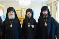 12-Управляющий Усть-Каменогорской и Семипалатинской епархией принял участие в заседании Синода Митрополичьего округа Русской Православной Церкви в Республике Казахстан