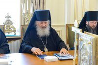 14-Управляющий Усть-Каменогорской и Семипалатинской епархией принял участие в заседании Синода Митрополичьего округа Русской Православной Церкви в Республике Казахстан