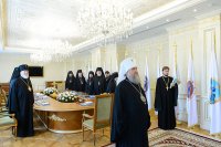 17-Управляющий Усть-Каменогорской и Семипалатинской епархией принял участие в заседании Синода Митрополичьего округа Русской Православной Церкви в Республике Казахстан