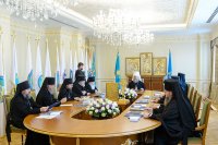 18-Управляющий Усть-Каменогорской и Семипалатинской епархией принял участие в заседании Синода Митрополичьего округа Русской Православной Церкви в Республике Казахстан