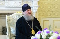 1-Глава Казахстанского Митрополичьего округа встретился с настоятельницами монастырей, прибывших на празднование 110-летия учреждения Иверско-Серафимовской обители
