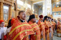 20-Епископ Амфилохий принял участие в торжествах, посвященных 110-летию учреждения и 15-летию возрождения Иверско-Серафимовской обители Алма-Аты