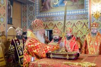 29-Епископ Амфилохий принял участие в торжествах, посвященных 110-летию учреждения и 15-летию возрождения Иверско-Серафимовской обители Алма-Аты