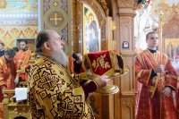 35-Епископ Амфилохий принял участие в торжествах, посвященных 110-летию учреждения и 15-летию возрождения Иверско-Серафимовской обители Алма-Аты