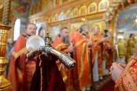 39-Епископ Амфилохий принял участие в торжествах, посвященных 110-летию учреждения и 15-летию возрождения Иверско-Серафимовской обители Алма-Аты