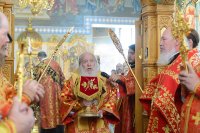 40-Епископ Амфилохий принял участие в торжествах, посвященных 110-летию учреждения и 15-летию возрождения Иверско-Серафимовской обители Алма-Аты