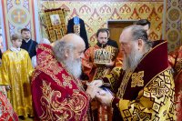 41-Епископ Амфилохий принял участие в торжествах, посвященных 110-летию учреждения и 15-летию возрождения Иверско-Серафимовской обители Алма-Аты