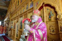 43-Епископ Амфилохий принял участие в торжествах, посвященных 110-летию учреждения и 15-летию возрождения Иверско-Серафимовской обители Алма-Аты
