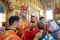 46-Епископ Амфилохий принял участие в торжествах, посвященных 110-летию учреждения и 15-летию возрождения Иверско-Серафимовской обители Алма-Аты