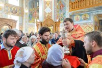48-Епископ Амфилохий принял участие в торжествах, посвященных 110-летию учреждения и 15-летию возрождения Иверско-Серафимовской обители Алма-Аты