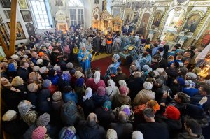 Торжества в честь 300-летия основания города Семипалатинска. Митрополит Александр совершил Литургию в Воскресенском кафедральном соборе 