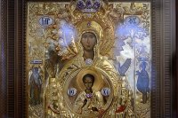 7-Торжества в честь 300-летия основания города Семипалатинска. Митрополит Александр совершил Литургию в Воскресенском кафедральном соборе 