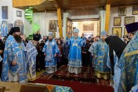 13-Торжества в честь 300-летия основания города Семипалатинска. Митрополит Александр совершил Литургию в Воскресенском кафедральном соборе 