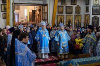 17-Торжества в честь 300-летия основания города Семипалатинска. Митрополит Александр совершил Литургию в Воскресенском кафедральном соборе 