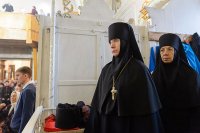 28-Торжества в честь 300-летия основания города Семипалатинска. Митрополит Александр совершил Литургию в Воскресенском кафедральном соборе 