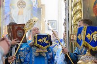 30-Торжества в честь 300-летия основания города Семипалатинска. Митрополит Александр совершил Литургию в Воскресенском кафедральном соборе 