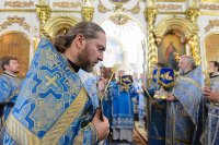 31-Торжества в честь 300-летия основания города Семипалатинска. Митрополит Александр совершил Литургию в Воскресенском кафедральном соборе 