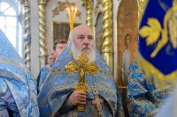 32-Торжества в честь 300-летия основания города Семипалатинска. Митрополит Александр совершил Литургию в Воскресенском кафедральном соборе 