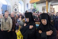 38-Торжества в честь 300-летия основания города Семипалатинска. Митрополит Александр совершил Литургию в Воскресенском кафедральном соборе 