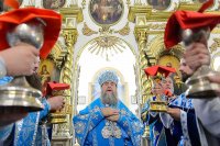 39-Торжества в честь 300-летия основания города Семипалатинска. Митрополит Александр совершил Литургию в Воскресенском кафедральном соборе 