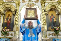 41-Торжества в честь 300-летия основания города Семипалатинска. Митрополит Александр совершил Литургию в Воскресенском кафедральном соборе 