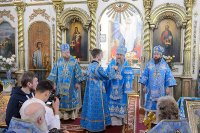 43-Торжества в честь 300-летия основания города Семипалатинска. Митрополит Александр совершил Литургию в Воскресенском кафедральном соборе 