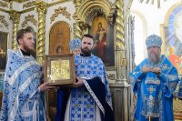 44-Торжества в честь 300-летия основания города Семипалатинска. Митрополит Александр совершил Литургию в Воскресенском кафедральном соборе 