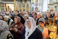 55-Торжества в честь 300-летия основания города Семипалатинска. Митрополит Александр совершил Литургию в Воскресенском кафедральном соборе 