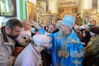 61-Торжества в честь 300-летия основания города Семипалатинска. Митрополит Александр совершил Литургию в Воскресенском кафедральном соборе 