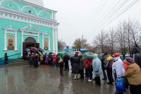 63-Торжества в честь 300-летия основания города Семипалатинска. Митрополит Александр совершил Литургию в Воскресенском кафедральном соборе 
