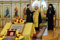 14-Столица Рудного Алтая встретила мощи святителя и чудотворца Николая, архиепископа Мир Ликийских