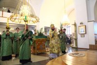 17-Служение епископа Амфилохия в канун праздника Входа Господня в Иерусалим