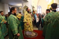 20-Служение епископа Амфилохия в канун праздника Входа Господня в Иерусалим