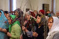 30-Служение епископа Амфилохия в канун праздника Входа Господня в Иерусалим
