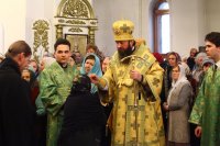 36-Служение епископа Амфилохия в канун праздника Входа Господня в Иерусалим