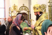 39-Служение епископа Амфилохия в канун праздника Входа Господня в Иерусалим