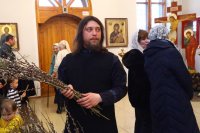 40-Служение епископа Амфилохия в канун праздника Входа Господня в Иерусалим