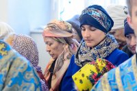 10-В день памяти евангелиста Луки митрополит Александр совершил Божественную Литургию в старейшем храме города Усть-Каменогорска 
