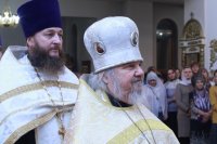 3-Молебное пение на новолетие в Андреевском кафедральном соборе