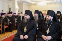 16-Епископ Амфилохий принял участие в презентации собрания трудов Святейшего Патриарха Московского и всея Руси Кирилла