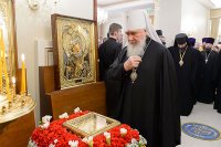 1-Для участия в форуме «Радость Слова» в Алма-Ату прибыл председатель Издательского Совета Русской Православной Церкви митрополит Калужский и Боровский Климент