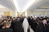 3-Для участия в форуме «Радость Слова» в Алма-Ату прибыл председатель Издательского Совета Русской Православной Церкви митрополит Калужский и Боровский Климент