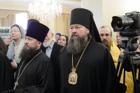 7-Для участия в форуме «Радость Слова» в Алма-Ату прибыл председатель Издательского Совета Русской Православной Церкви митрополит Калужский и Боровский Климент
