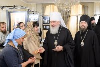 27-Для участия в форуме «Радость Слова» в Алма-Ату прибыл председатель Издательского Совета Русской Православной Церкви митрополит Калужский и Боровский Климент